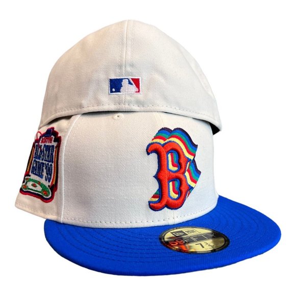New Era Boston Red Sox 59FIFTY Fitted Hat Cap 1999 All Star Game Patch - Picture 2 of 9